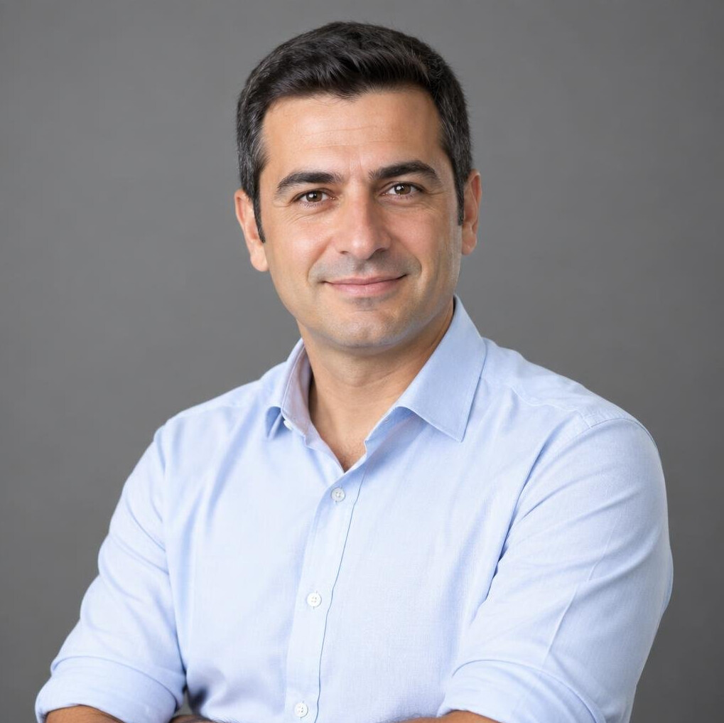 Turkish male operations manager portrait