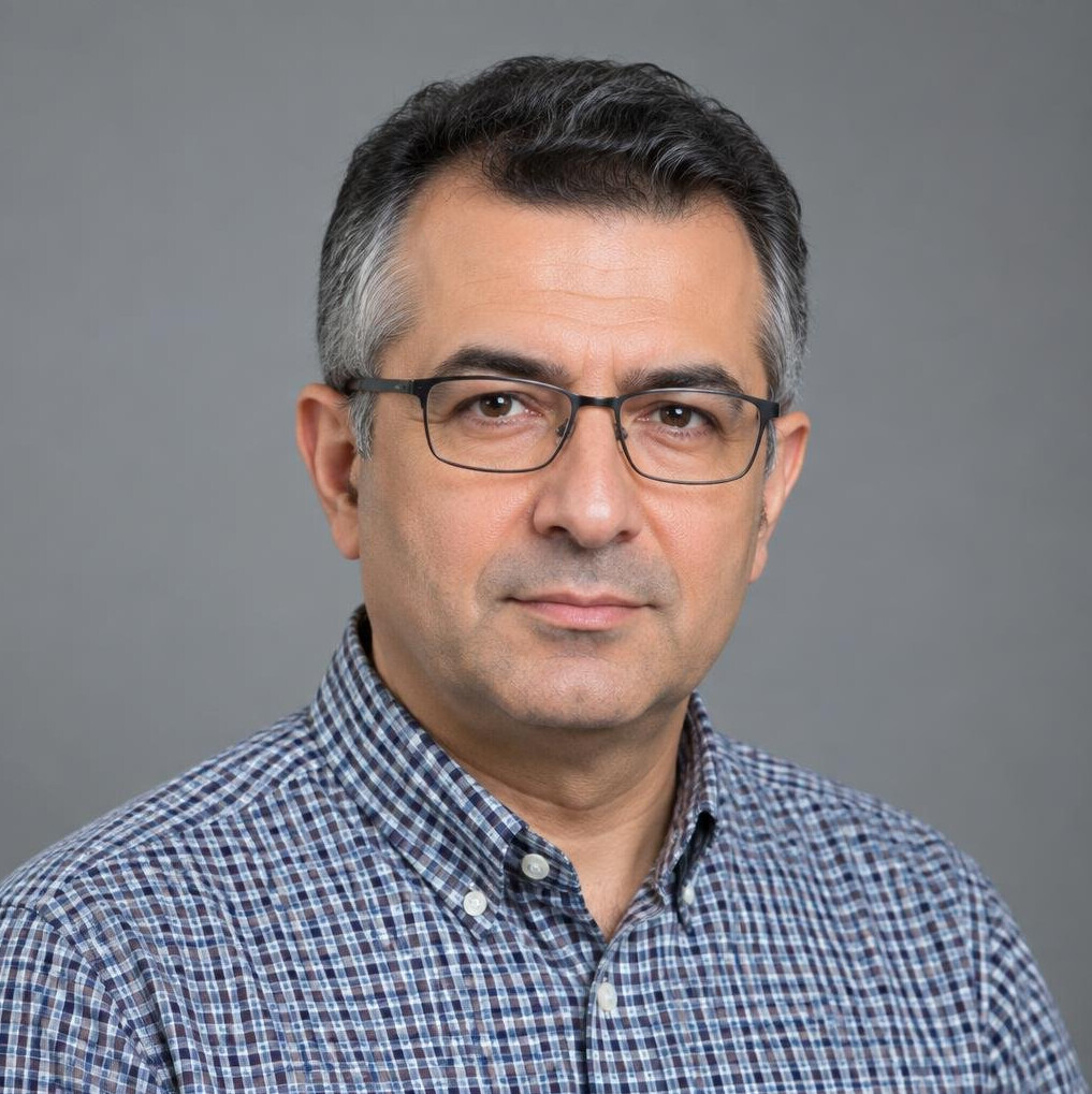 Turkish male senior editor portrait
